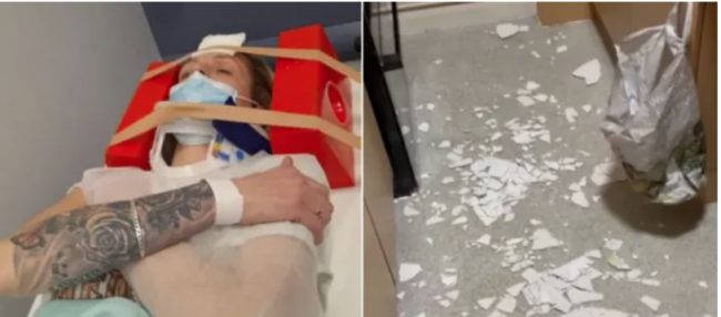 Woman in Clarion home